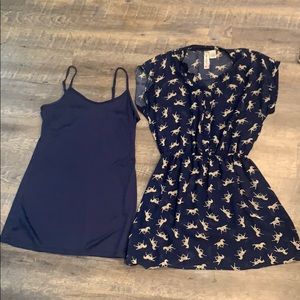 2-piece Horse Print Dress - Mimi chica